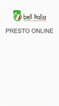 Mobile Screenshot of bell-italia.com